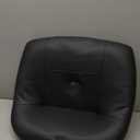 Traxion 2-230 Monster Rolling Padded Mechanic Stool Seat Garage Shop Roller Work Chair with Wheels and Tool Tray, Heavy-Duty 400-lb Capacity, All-Terrain 5" Casters, Black Red