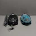 Jwintee Full Face Snorkel Mask, Diving Mask for Kids and Adults,180° Panoramic View Snorkel Mask with Camera Mount, Safe Breathing, Anti-Leak&Anti-Fog One Is Pre-owned