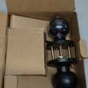 Veise Keyed Alike Exterior Door Knob and Single Cylinder Deadbolt Combo Set, Easy Installation Keyed Same Entry Door Lock for and Entrance Front Door, Heavy Duty, Matte Black