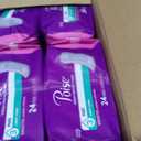 Poise Incontinence Pads & Postpartum Incontinence Pads, 3 Drop Light Absorbency, Long Length, 96 Count (4 Packs of 24)
