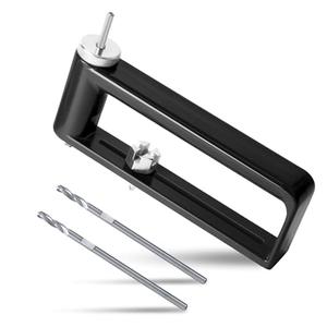 Adjustable Sheet Metal Hole Cutter w/ 2 Drill Bits, 2 to 12" Sheet Metal Hole Saw Circle Cutter for Duct/HVAC/Ductwork/Roofing/24ga Steel and 26ga Stainless