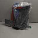 O-Cedar H2prO Flat Mop System | Quick Cleaning Tool | Clean with Water | Machine Washable Reusable Microfiber Mop Pad | Safe on Wood Floors, Vinyl, Tile, Baseboards, Walls, Red