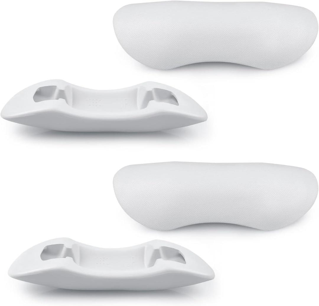IWIWE 77444 Hot Tub Spa Head Rest Replacement Pillows Compatible with Hot Spring/Watkins/Hot Tub (2015-2019) Spa Neck Pillow Fits Hot Spot Relay Rhythm SX Tempo TX Head Rest For Hot Tub 1285201-4 Pack