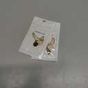 2 x HEYSKAY 2 Pack Water Bottle Letter Charms, As Stanley Cup Handles - Round Initial Name ID Charms for Simple Modern Tumblers