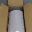 Sunheir Orthopedic Dog Bed for Large Dogs - Big Waterproof Dog Crate Bed with Removable Washable Cover, Egg Crate Foam Support, Anti-Slip Bottom, Deluxe Plush Pet Bed Mat (Grey)