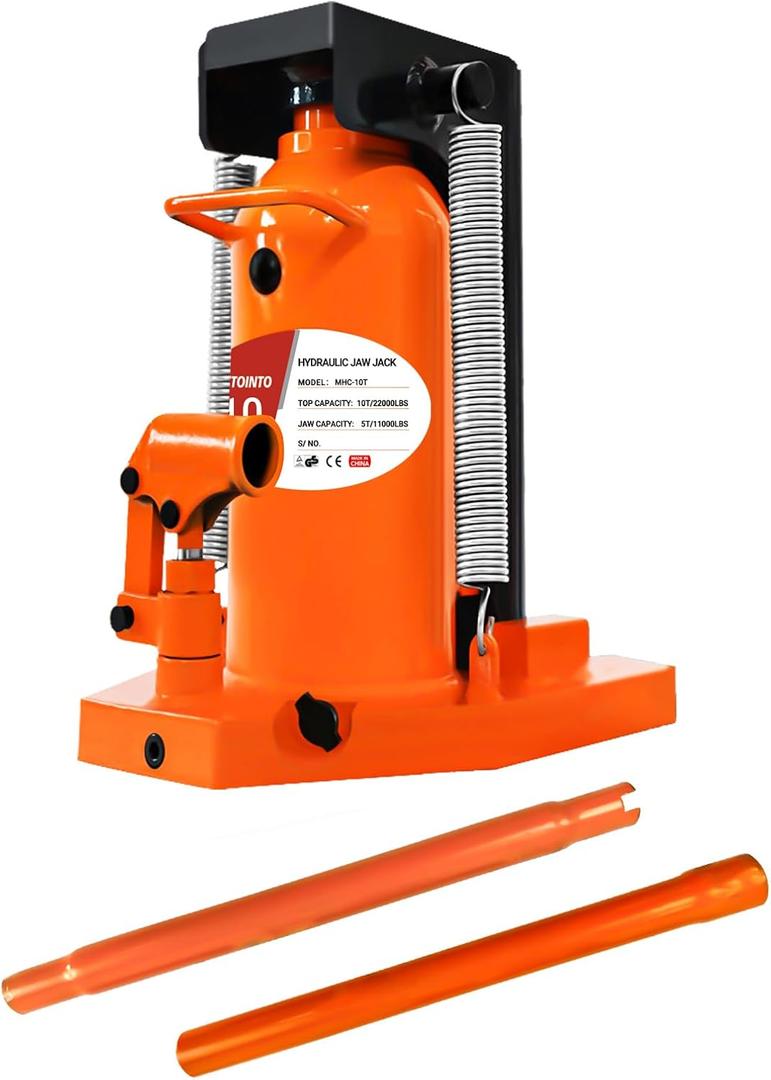 Toe Jack 5 Ton/10 Ton | Hydraulic Jack, Claw Jack | Hydraulic Jack Seal Kit for Construction Landscaping Farm Projects