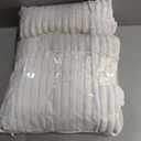 Couch Cover for Dogs Washable, Fuzzy Pet Couch Covers for 3 Cushion Sofa Pet Friendly, Non Slip Sofa Cover (White, 27.6" x 70.9"/70 x 180cm)