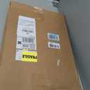Centoco Black Toilet Seat Elongated, Toilet Seat Cover, Closed Front with Cover, Residential, Top Mount Plastic Hinge, Plastic, Made in the USA, 600-407