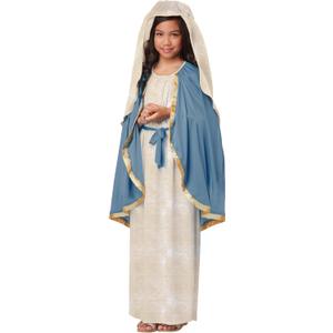Girls Virgin Mary Costume (X-Large)