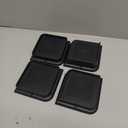 Bed Risers 1 Inch Heavy Duty, Furniture Risers for Bed Desk Table Sofa Couch,Oversized Bed Lifts Risers,Support up to 5000 Lbs(4 Pack Black)