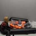 BLACK+DECKER Leaf Blower Cordless Leaf Vacuum and Mulcher Combo Kit, Battery and Charger Included, 40V 120 mph Air Speed, 6-Speed Dial, Built-in Scraper with Collection Bag (LSWV36)