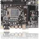 H310 Motherboard, LGA 1151 Motherboard for PC, Support 8 9 Generation (for Lvy Bridge) for Core CPU, Channel DDR4 Memory Slot