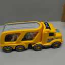 Nicmore Construction Truck Toddler Toys Car: Toys for 2 3 4 Year Old Boy 5 in 1 Carrier Toys for Kids Age 2-3 2-4 | 18 Months 2 Year Old Boy Christmas Birthday Gifts