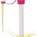 Oil Pump Kitchen Plastic Cooking Oil Pump-Manual Hand Oil Pump for Oil Extractor and Fuel Transfer Kitchen Manual Hand Dispenser (Color May Vary)