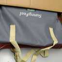 SUNNYFEEL Camping Directors Chair, Heavy Duty,Oversized Portable Folding Chair with Side Table, Pocket for Beach, Fishing,Trip,Picnic,Lawn,Concert Outdoor Foldable Camp Chairs, X-Large