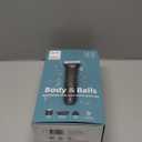 Philips Norelco Body Groomer 7000 Series, Men's Whole Body Groomer, Contour-Following 2D Flexing Head, Triple Protect Shave System & Intimate Body Hair Trimmer, 100% Showerproof, BG7480/50 (Black)