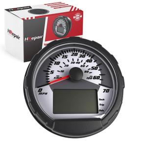 ATV Speedometer Gauge Cluster Compatible with 2004-2012 Polaris Sportsman 400 450 500 700 800 Replace Speedometer Assembly OEM#3280431 3280482