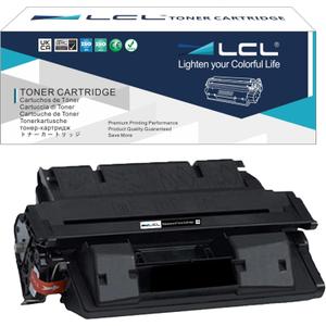 LCL Compatible Toner Cartridge Replacement for HP 27A 27X C4127A C4127X EP-52 EP-52X 10000 Page 4000/4000N/4000T/4050/4050N 4000SE 4000TN 4050SE 4050T 4050TN Printers Canon LBP-1760 (1-Pack Black)
