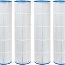 CCP420 Pool Filter Cartridge Compatible with Clean and Clear Plus 420, 178584, PCC105-PAK4,Ultral-A6, Unicel C-7471, 817-0106, R173576,178584,C4105 Sq.Ft Cartridge 4 Pack