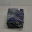 iDesign Small Bathroom Trash Can, Ideal for Primary and Guest Bathroom or Office, Blue, Made in USA (Navy)