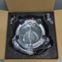 For harley davidson air cleaner filter sportster Touring street glide road king electra Dyna Softail motorcycle air intake (Chromed- blue filter, C-For Touring 2008-2016)