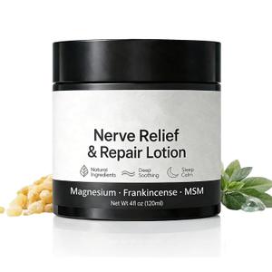 Alcura Nerve Cream, Neuropathy Lotion with Arnica, Magnesium Moisturizing Body Cream, Natural Soothing For Joint,Daily Nourishment for forKnee, Hands, Feet & Legs