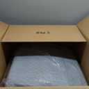 HOMBYS 5-in-1 Recliner Seat Cushion for Elderly+Lumbar Support Pillow + Leg Pad, with Adjustable Half Moon Neck Pillow & Footrest, Foam Filling with Velvet Fabric, Thick & Non-Slip, Black