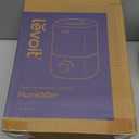 LEVOIT Top Fill Humidifiers for Bedroom, 2.5L Tank for Large Room, Easy to Fill & Clean, 28dB Quiet Cool Mist Air Humidifier for Home Baby Nursery & Plants, Auto Shut-off for Safety, 25H (White)