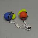 Speedy Tail 2.0, Interactive Cat Toy Ball with Tail, Two Speed Adjustment (Orange + Blue)