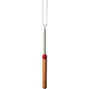Coghlan's Telescoping Roasting Fork  Stainless Steel Skewers for Marshmallows & Hot Dogs  Extends 12.5" to 34" with Handle & Thumb Roller for Easy Rotation