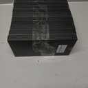 10 x Case for Samsung Galaxy Z Flip 6, Matte Cover with Stand, Anti-Scratch Translucent Back & TPU Connector, Z Flip6 5G Phone Case, Drop Resistance (Without Hinge+Matte Black)