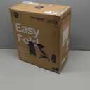 Mompush Velo Lightweight Travel Stroller, Compact & Airplane-Friendly for Baby and Toddler, Lie-Flat Seat, One-Hand Fold, with Leather Bumper Bar, Shoulder Strap, Raincover, Storage Bag & Cup Holder (Mirage Pink)