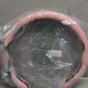 frani Nappa Leather Steering Wheel Cover, Universal 15 Inch Premium Non-Slip Steering Wheel Cover Pink