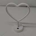 Heart Lights Led Light Sign - Heart Shaped Neon Sign with Base (Blue)