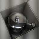 Stovetop Espresso Maker, 6Cup 10 oz Moka Pot, Stainless Steel Cuban and Italian Coffee Maker for Cafetera Cubana, Greca De Cafe Induction Stovetop Compatible, Coffee Gift for Home Travel (Silver)