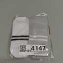 Toes Home Pilates Socks for Women with Non Slip Grippers, Yoga Crew Socks for Barre Hospital Sticky Slipper Socks 2 Pairs (6-10)