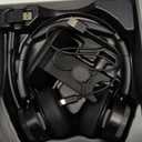 Wireless Headset with Mic for Work(Upgrade Volume Knob & Charging Indicator), Bluetooth Headset with Microphone for PC, with Noise Cancelling/Mute/USB for Call Center/Office/Home/Computer/Teams/Zoom (Black)