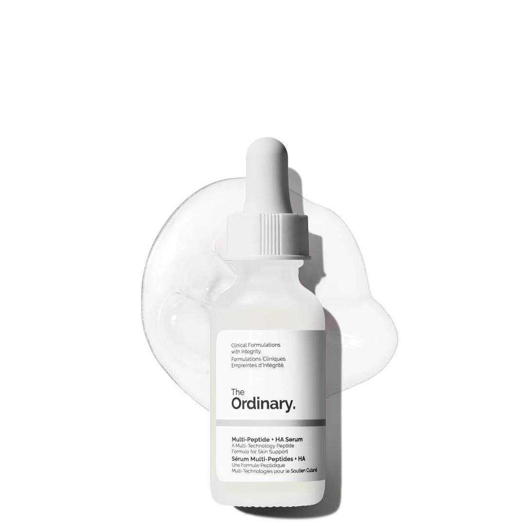 The Ordinary Multi-Peptide + Hyaluronic Acid, Anti-Aging Peptide Serum for Crows Feet, Elasticity & Firmness, 1 Fl Oz