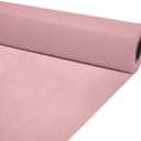 Pink Bulletin Board Paper Roll,14.8FTx47IN Large Reusable Waterproof Erasable Classroom Wall Background Backdrop, Fade-Resistant Fabric Wrapping Paper School Decors Teacher Supplies (Light Mauve)