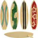 SURFBOARD Surf Board Beach LUAU Tropical 4 pieces Cake PARTY Decoration TOPPER