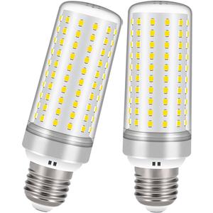 E26 LED Bulbs, 30W LED Light Bulbs Equivalent 250W, 4000K Natural Light, Not Dimmable,AC 110-220V, E26 Light Bulbs (2 Pack)