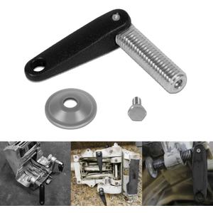 433675 Outboard Motor Transom Clamp Screw & Handle Assembly Fit for Johnson Evinrude Outboard, Replaces for 0433675