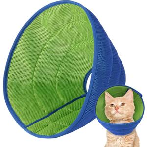 Soft Dog Cone Collar Alternative Small Dogs/Cat, E Cones for Puppy/Kitten to Stop Licking After Surgery, Neuter Recovery Ecollars of Shame Alternatives, Comfortable Paws Comfy Elizabethan Collars (XXXS (Fit under 3.3 lb Dog & 4.4 lb Cat))