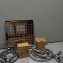 Shower Head with Handheld Combo,11.8 Inch Large Rectangular Rain Shower Head with 5 Modes Handheld Spray Combo, Adjustable Double Shower Heads with Holder and 11'' Extension Arm, Chrome