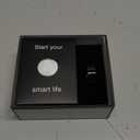 Smart Ring for Women and Men  Fitness & Health Smart Ring with Heart Rate and Sleep Tracking  Waterproof Activity & Wellness Ring Compatible with iPhone and Android (12#(21.4mm), Black)