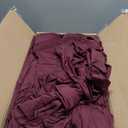 50ft x 12ft Burgundy Backdrop Curtains for Parties, Wrinkle Free 10 Panels Photo Backdrop Drapes Back Drop Cloth for Wedding Birthday Photography Background Decor