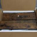 YINMIT Wooden Display Riser Stand,15.75 Inch Tiered Perfume and Cologne Organizer Stand, 3 Tier Spice Rack Organizer, Rustic Display Shelf for Cupcake, Figures, Candles (Brown,3 Tier Large)