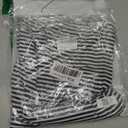 Women's Comfy Pajama Loose Casual Drawstring Lounge Pants - Striped Print Stretch Wide Leg (Black, M)