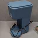 BELLA Single Serve Coffee Maker, K Cup & Coffee Ground Compatible with Removable, Adjustable Drip Tray, Auto Shutoff & Reusable Dishwasher Safe Accessories, Brews 6oz to 14oz, 1000 Watt, Surf