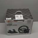 PXN Racing Wheel - Gaming Steering Wheel for PC, V3II 180 Degree Driving Wheel Volante PC Universal Usb Car Racing with Pedal for PS4, PC, PS3,Xbox Series X|S, Xbox One